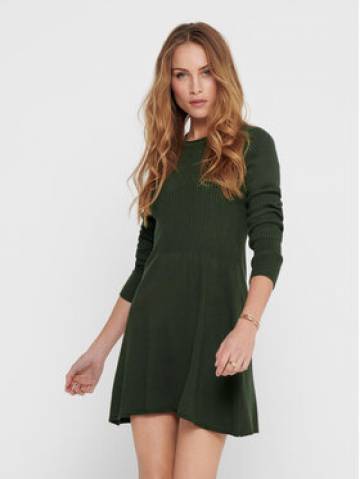 ONLY Трикотажна сукня 15185761 Зелений Regular Fit ONLY Трикотажна сукня 15185761 Зелений Regular Fit