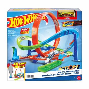 Игровой набор Hot Wheels Испытания гиперпетли, от 4 лет (HTK16) Игровой набор Hot Wheels Испытания гиперпетли, от 4 лет (HTK16)