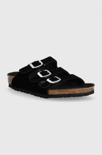 Детские шлепанцы Birkenstock Florida цвет чёрный