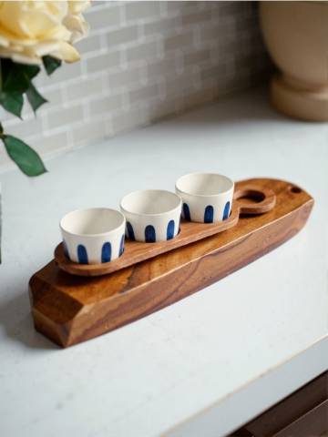 Таця сервірувальна - різнобарвний