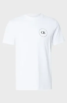Мужская белая футболка WHOLESALE JEANS GRAPHICS Белый M Calvin Klein Jeans LV04RF801G