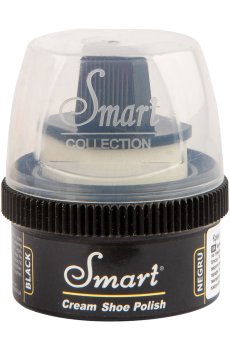 Крем для обуви Smart Cream Shoe Polish Черный, 60 мл