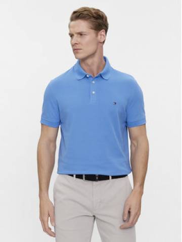 Tommy Hilfiger Поло 1985 MW0MW17771 Голубий Slim Fit Tommy Hilfiger Поло 1985 MW0MW17771 Голубий Slim Fit