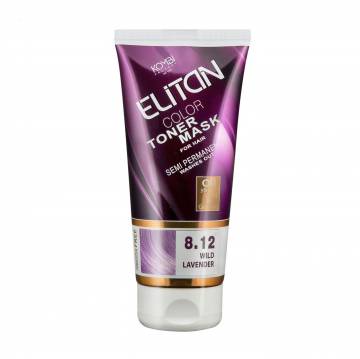 Тонирующая маска для волос Elitan Color Toner Mask 8.12 Дикая лаванда, 150 мл Тонирующая маска для волос Elitan Color Toner Mask 8.12 Дикая лаванда, 150 мл