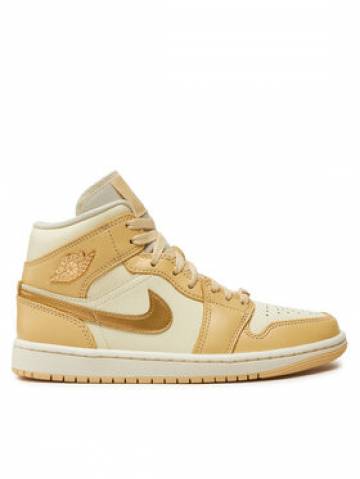 Nike Снікерcи Air Jordan 1 Mid Se FB9892 200 Écru Nike Снікерcи Air Jordan 1 Mid Se FB9892 200 Écru