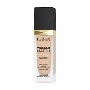 Тональный крем для лица Eveline Cosmetics Wonder Match 16 Light Beige, 30 мл Тональный крем для лица Eveline Cosmetics Wonder Match 16 Light Beige, 30 мл