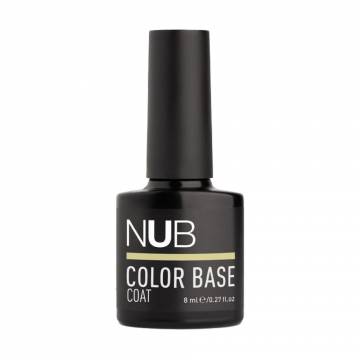 Каучуковая цветная база для гель-лака NUB Color Base Coat 03 Melon, 8 мл Каучуковая цветная база для гель-лака NUB Color Base Coat 03 Melon, 8 мл