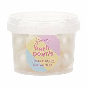 Набор жемчуга для ванны Isabelle Laurier Bath Pearls, White-Coconut, 8*4 г