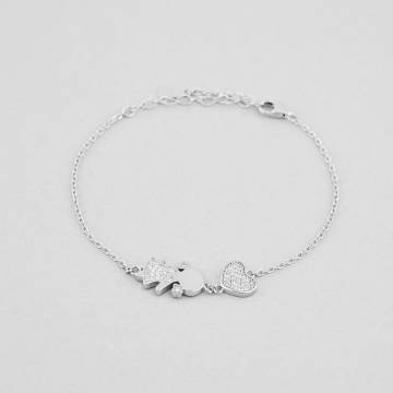 Серебряный браслет Minimal 550056б Серебряный браслет Minimal 550056б