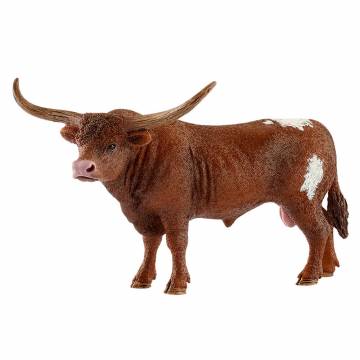 Пластикова фігурка Schleich Техаський бик лонгхорн 13,9 х 8,4 х 8,8 см (13866) Пластикова фігурка Schleich Техаський бик лонгхорн 13,9 х 8,4 х 8,8 см (13866)