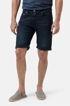 Мужские темно-синие джинсовые шорты Синий 31 Pierre Cardin C7 34520.8059