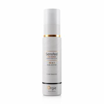 Женский бальзам для волос и тела Orgie Sensfeel 10 In 1 For Woman Seduction Elixir, 100 мл Женский бальзам для волос и тела Orgie Sensfeel 10 In 1 For Woman Seduction Elixir, 100 мл