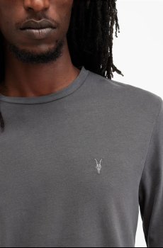 Хлопковый лонгслив AllSaints BRACE