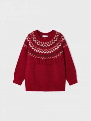 Mayoral Светр 4.307 Червоний Regular Fit Mayoral Светр 4.307 Червоний Regular Fit