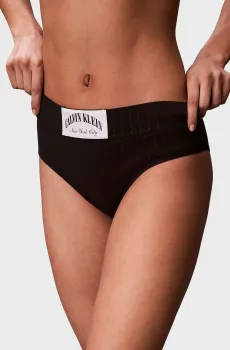 Женские черные трусики MODERN Черный M Calvin Klein LV00QF8713