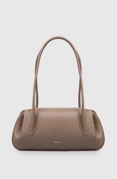 Бежевая кожаная сумка OYSTER