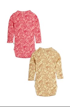 Боди для младенцев Mini Rodini Mini leopard 2 шт