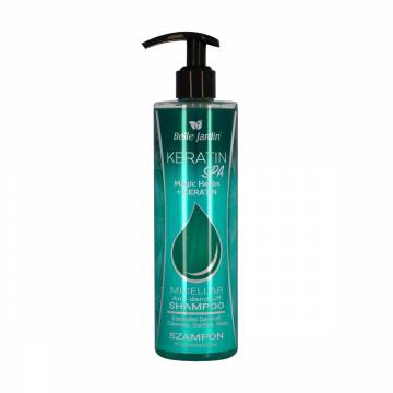 Мицеллярный шампунь Belle Jardin Keratin SPA Magic Herbs + Keratin для всех типов волос, против перхоти, 400 мл Мицеллярный шампунь Belle Jardin Keratin SPA Magic Herbs + Keratin для всех типов волос, против перхоти, 400 мл