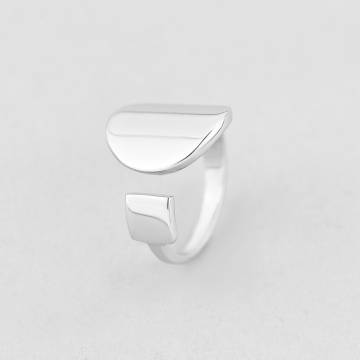 Серебряное кольцо Minimal 10051-15.5 15.5 Серебряное кольцо Minimal 10051-15.5 15.5