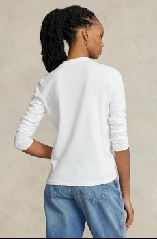 Хлопковый лонгслив Polo Ralph Lauren