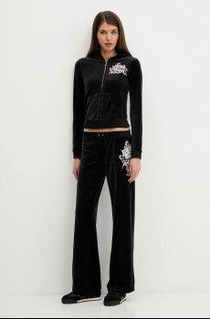 Кофта из велюра Juicy Couture Wrap You Up