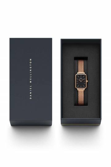 Часы Daniel Wellington Quadro Pressed женские цвет розовый Часы Daniel Wellington Quadro Pressed женские цвет розовый