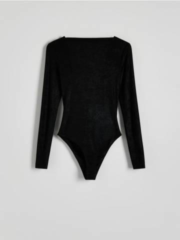 Reserved - LADIES` BLOUSE BODY - чорний - 082DX-99X Reserved - LADIES` BLOUSE BODY - чорний - 082DX-99X