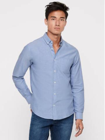 Only & Sons Сорочка Alvaro 22006479 Голубий Slim Fit Only & Sons Сорочка Alvaro 22006479 Голубий Slim Fit