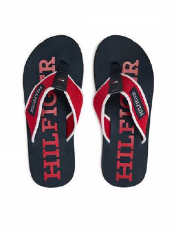 Tommy Hilfiger Вєтнамки Patch Hilfiger Beach Sandal FM0FM05024 Червоний Tommy Hilfiger Вєтнамки Patch Hilfiger Beach Sandal FM0FM05024 Червоний