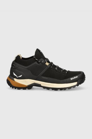 Ботинки Salewa Puez Knit Powertex мужские цвет чёрный 00-0000061436 Ботинки Salewa Puez Knit Powertex мужские цвет чёрный 00-0000061436