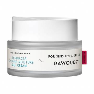 Увлажняющий крем-гель Rawquest Echinacea Calming Moisture Gel Cream для чувствительной и сухой кожи лица, с эхинацеей, 50 мл Увлажняющий крем-гель Rawquest Echinacea Calming Moisture Gel Cream для чувствительной и сухой кожи лица, с эхинацеей, 50 мл