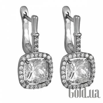 Серьги с подвесками Silvex925