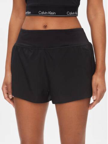 Calvin Klein Performance Спортивні шорти 00GWS4S820 Чорний Regular Fit Calvin Klein Performance Спортивні шорти 00GWS4S820 Чорний Regular Fit