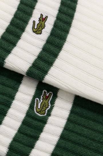 Носки Lacoste 2 шт цвет зелёный RA6842 Носки Lacoste 2 шт цвет зелёный RA6842