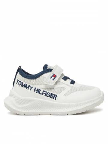 Tommy Hilfiger Снікерcи Low Cut Lace-Up/Velcro Sneaker T1B9-33868-1756 M Білий Tommy Hilfiger Снікерcи Low Cut Lace-Up/Velcro Sneaker T1B9-33868-1756 M Білий