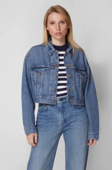 Женская синяя джинсовая куртка Синий M Levi’s® 85294;0001