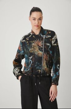 Льняная куртка-бомбер Medicine