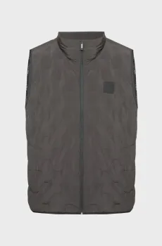 Мужской черный жилет HEATSEAL QUILTED Черный S Calvin Klein LV04LE502G