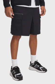 Мужские черные шорты UA Unstoppable Utility Short Черный XL Under Armour 1390257-001