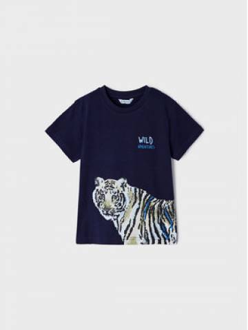 Mayoral Футболка 3007 Cиній Regular Fit Mayoral Футболка 3007 Cиній Regular Fit
