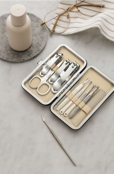 Набір по догляду за нігтями - Фіолетовий