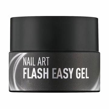 Гель-паутинка для дизайна ногтей NUB Flash Easy Gel со светоотражающим эффектом, 01 Серебро, 5 г Гель-паутинка для дизайна ногтей NUB Flash Easy Gel со светоотражающим эффектом, 01 Серебро, 5 г