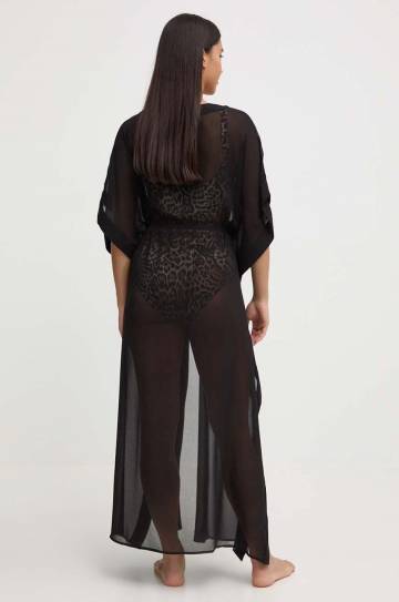 Пляжная накидка Dkny цвет чёрный DI4CS917 Пляжная накидка Dkny цвет чёрный DI4CS917
