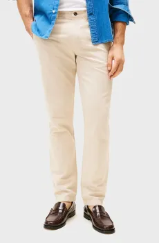 Мужские бежевые брюки DENTON CHINOLINO GMD Бежевый 36-32 Tommy Hilfiger MW0MW38792