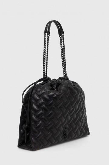 Кожаная сумочка Kurt Geiger London цвет чёрный Кожаная сумочка Kurt Geiger London цвет чёрный