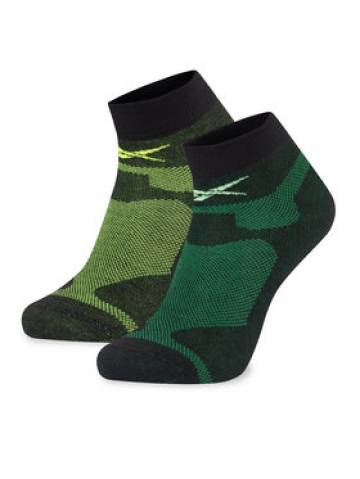 Reebok Набір 2 пар низьких шкарпеток unisex R0403-SS24 (2-pack) Чорний Reebok Набір 2 пар низьких шкарпеток unisex R0403-SS24 (2-pack) Чорний