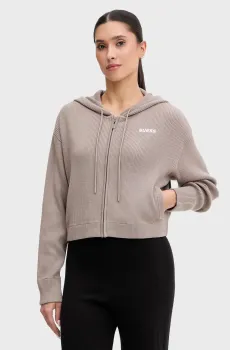 Женское серое худи Серый XS Guess V5BR05.Z3JD2;G9L3