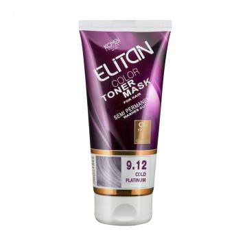 Тонирующая маска для волос Elitan Color Toner Mask 9.12 Холодный платиновый, 150 мл Тонирующая маска для волос Elitan Color Toner Mask 9.12 Холодный платиновый, 150 мл