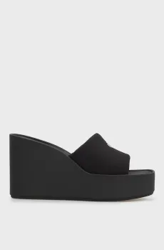 Женские черные мюли WEDGE Черный 36 Calvin Klein HW0HW03134