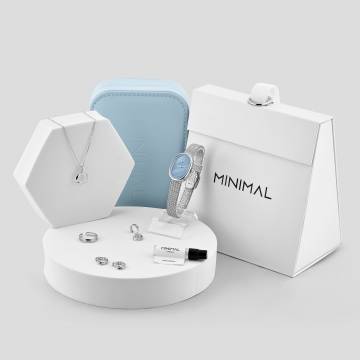 Ювелирный комплект украшения Minimal С-121 Ювелирный комплект украшения Minimal С-121